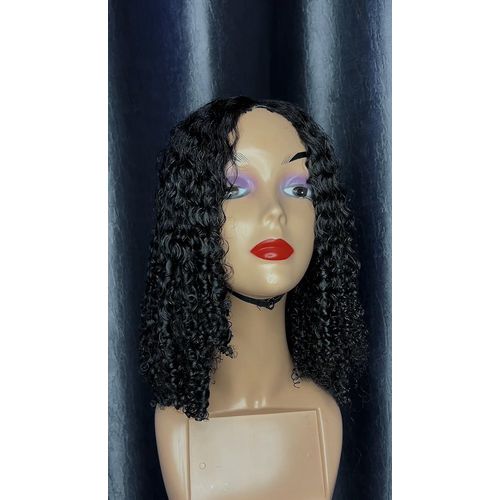 10 inches Curly wig with a single closure Item | Buy 10 inches Curly wig with a single closure | SPOP Enterprise Global